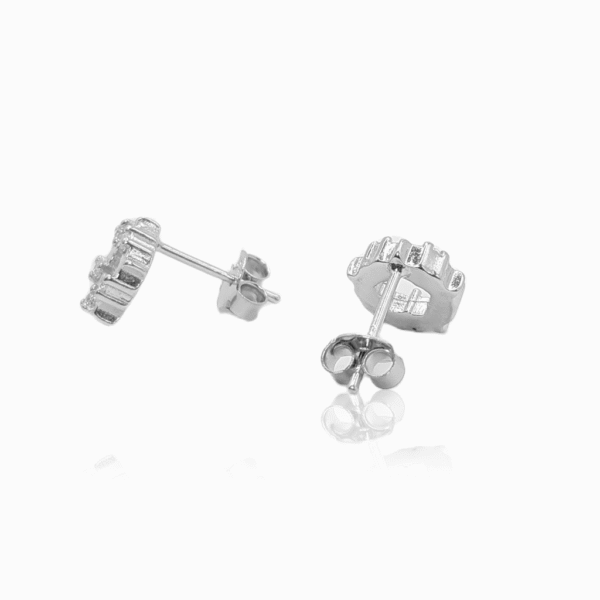 DEAANA 925 STERLING SILVER EARRINGS ZSTP013 - Image 2
