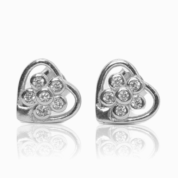 DEAANA 925 STERLING SILVER EARRINGS ZSTP015
