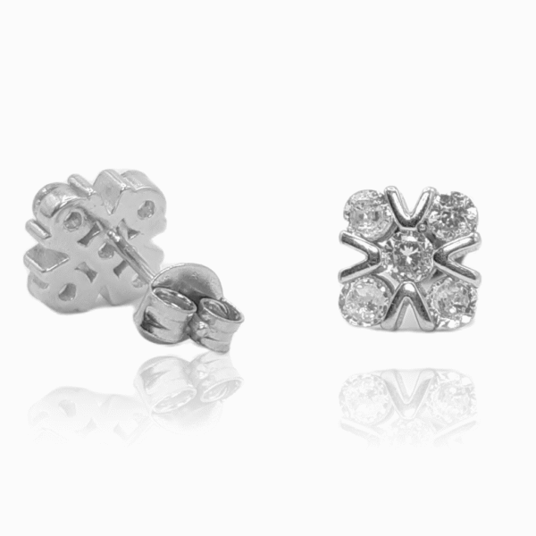 DEAANA 925 STERLING SILVER EARRINGS ZSTP018 - Image 2