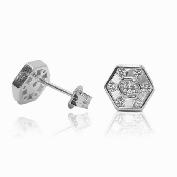DEAANA 925 STERLING SILVER EARRINGS ZSTP019 - Image 4
