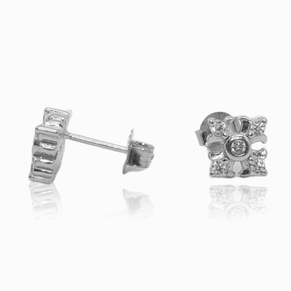 DEAANA 925 STERLING SILVER EARRINGS ZSTP025 - Image 2