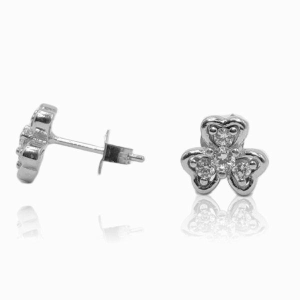 DEAANA 925 STERLING SILVER EARRINGS ZSTP003 - Image 2