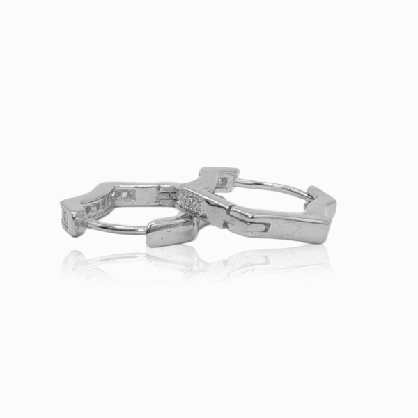 DEAANA 925 STERLING SILVER EARRINGS ZSTP035 - Image 2