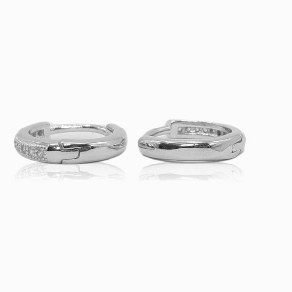 DEAANA 925 STERLING SILVER EARRINGS ZSTP036 - Image 2