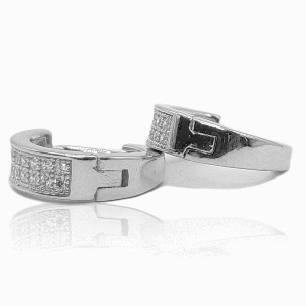 DEAANA 925 STERLING SILVER EARRINGS ZSTP037 - Image 2