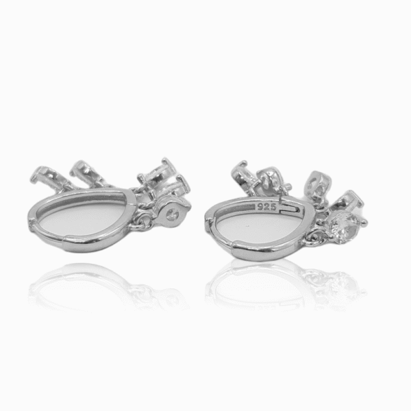 DEAANA 925 STERLING SILVER EARRINGS ZSTP040 - Image 4