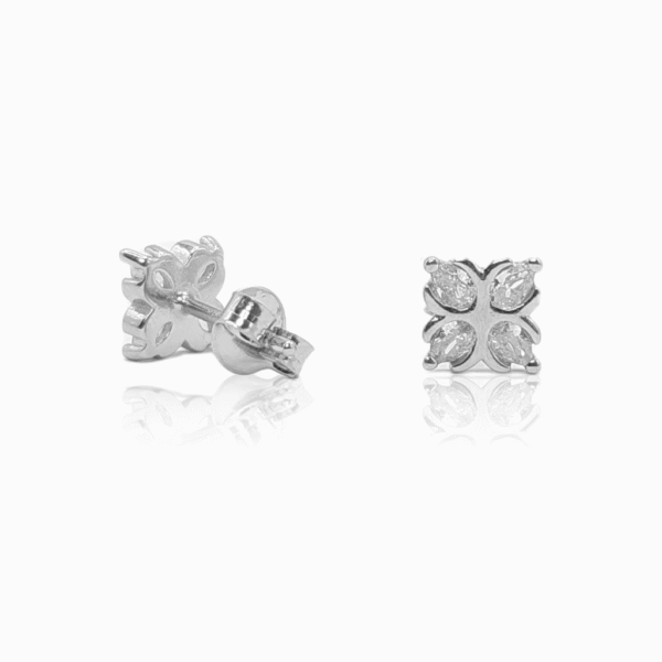 DEAANA 925 STERLING SILVER EARRINGS ZSTP045 - Image 2