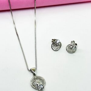 Deaana 925 Sterling Silver Chain With pandel set ZSCHPS003