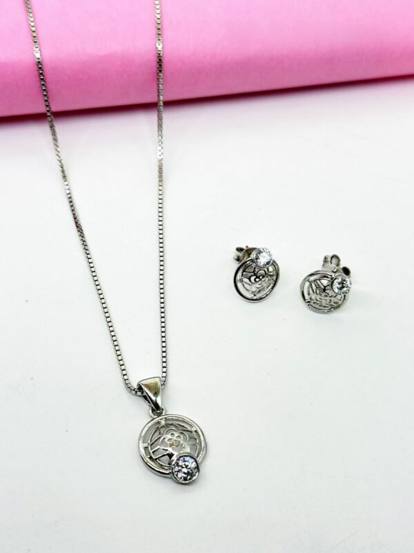 Deaana 925 Sterling Silver Chain With pandel set ZSCHPS003