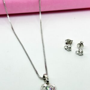 Deaana 925 Sterling Silver Chain With pandel set ZSCHPS005