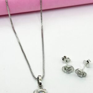 Deaana 925 Sterling Silver Chain With pandel set ZSCHPS006