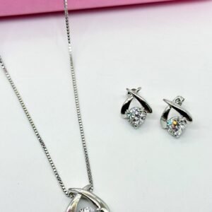Deaana 925 Sterling Silver Chain With pandel set ZSCHPS007