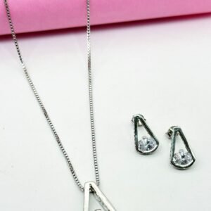 Deaana 925 Sterling Silver Chain With pandel set ZSCHPS008