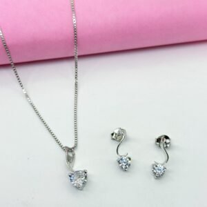 Deaana 925 Sterling Silver Chain With pandel set ZSCHPS011