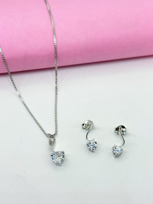 Deaana 925 Sterling Silver Chain With pandel set ZSCHPS011