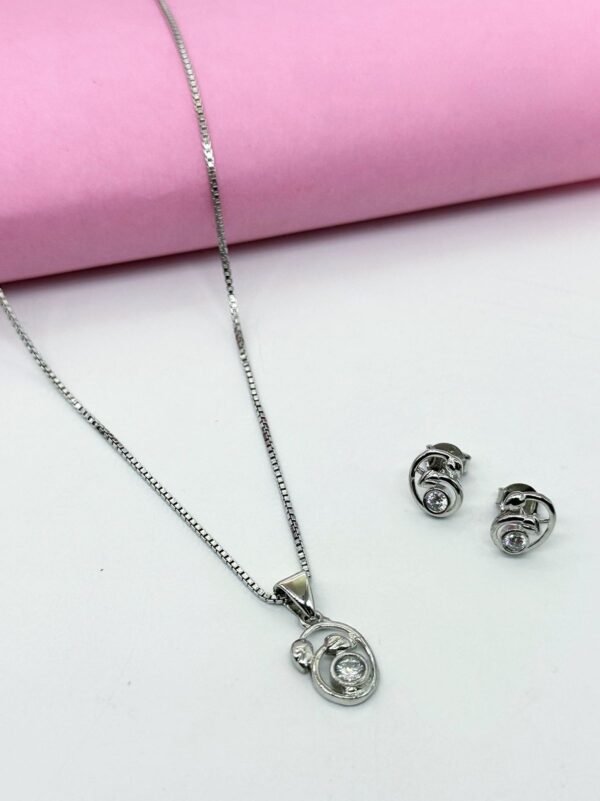 Deaana 925 Sterling Silver Chain With pandel set ZSCHPS015