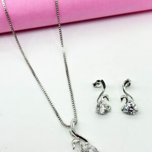 Deaana 925 Sterling Silver Chain With pandel set ZSCHPS016