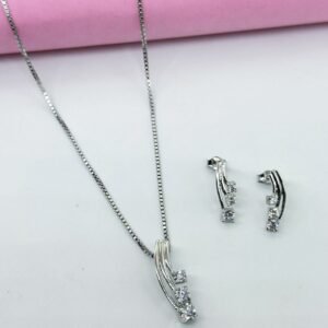 Deaana 925 Sterling Silver Chain With pandel set ZSCHPS017