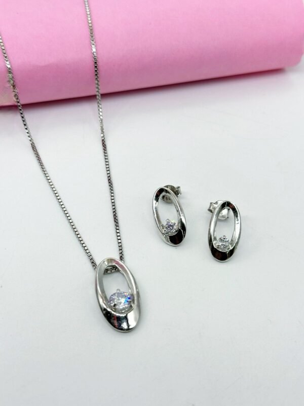 Deaana 925 Sterling Silver Chain With pandel set ZSCHPS018
