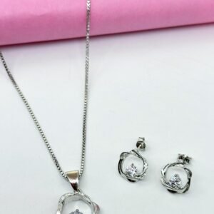 Deaana 925 Sterling Silver Chain With pandel set ZSCHPS019