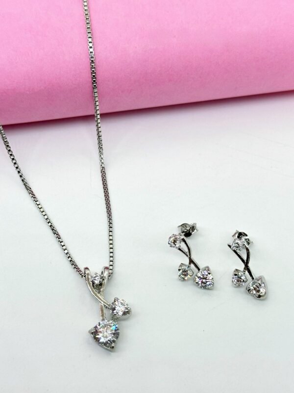Deaana 925 Sterling Silver Chain With pandel set ZSCHPS020