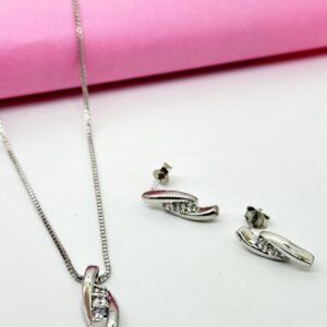 Deaana 925 Sterling Silver Chain With pandel set ZSCHPS021