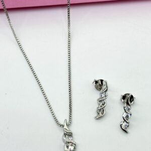 Deaana 925 Sterling Silver Chain With pandel set ZSCHPS022