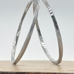 Deaana 925 Sterling Silver Ladies Bangels ZSLB002