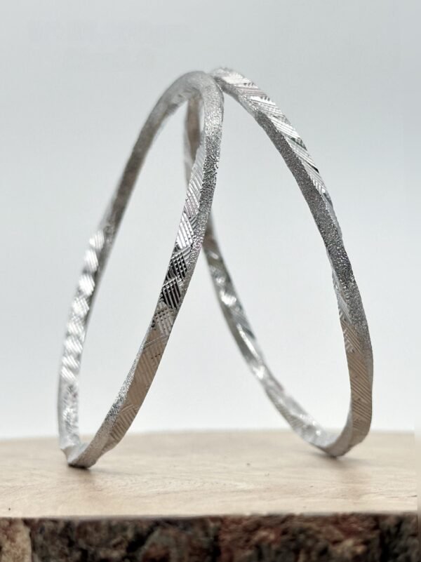 Deaana 925 Sterling Silver Ladies Bangels ZSLB003