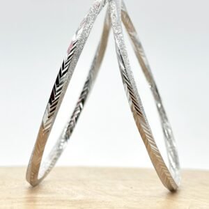 Deaana 925 Sterling Silver Ladies Bangels ZSLB004