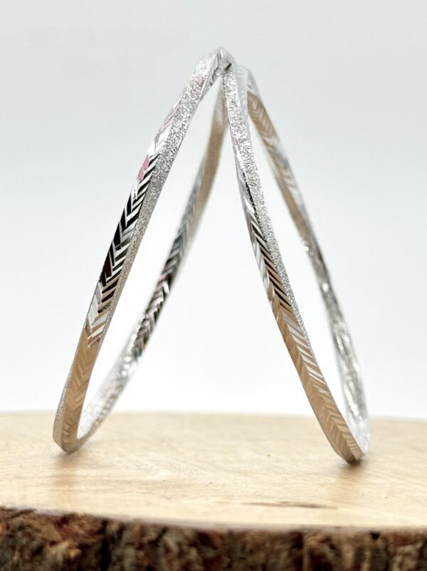 Deaana 925 Sterling Silver Ladies Bangels ZSLB004