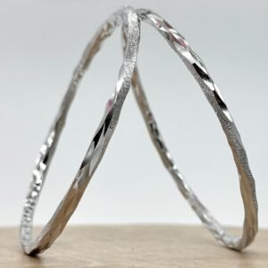 Deaana 925 Sterling Silver Ladies Bangels ZSLB005