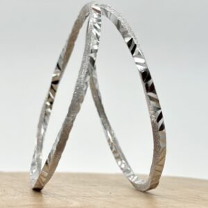 Deaana 925 Sterling Silver Ladies Bangels ZSLB008