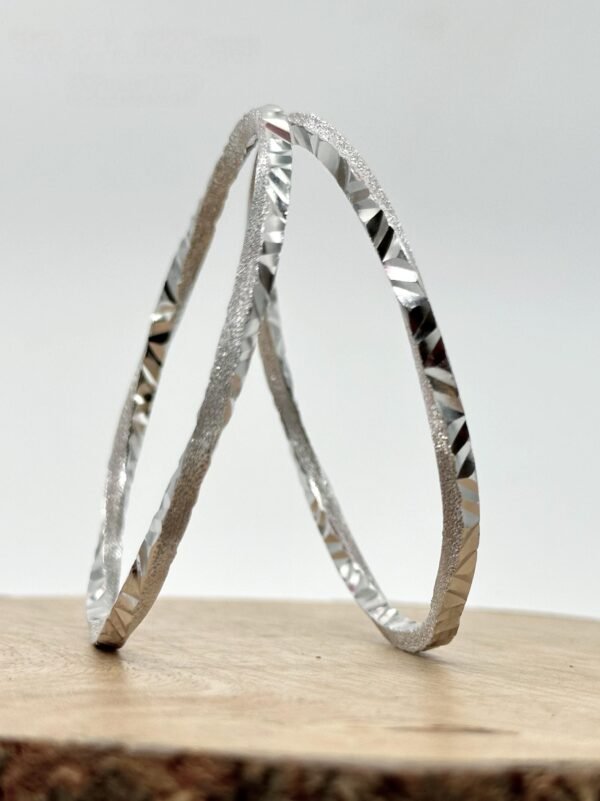 Deaana 925 Sterling Silver Ladies Bangels ZSLB008