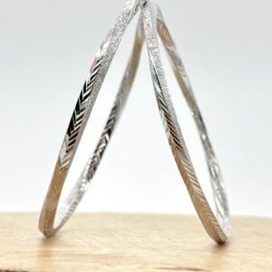 Deaana 925 Sterling Silver Ladies Bangels ZSLB009