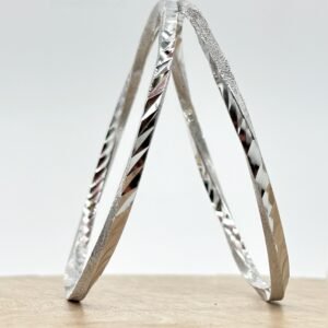 Deaana 925 Sterling Silver Ladies Bangels ZSLB012