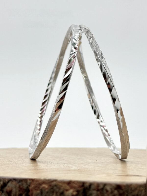 Deaana 925 Sterling Silver Ladies Bangels ZSLB012