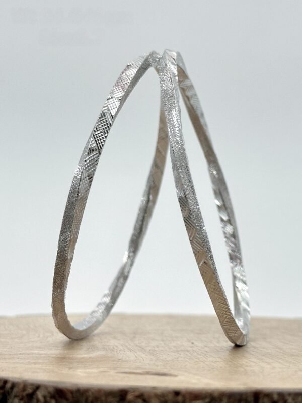 Deaana 925 Sterling Silver Ladies Bangels ZSLB013