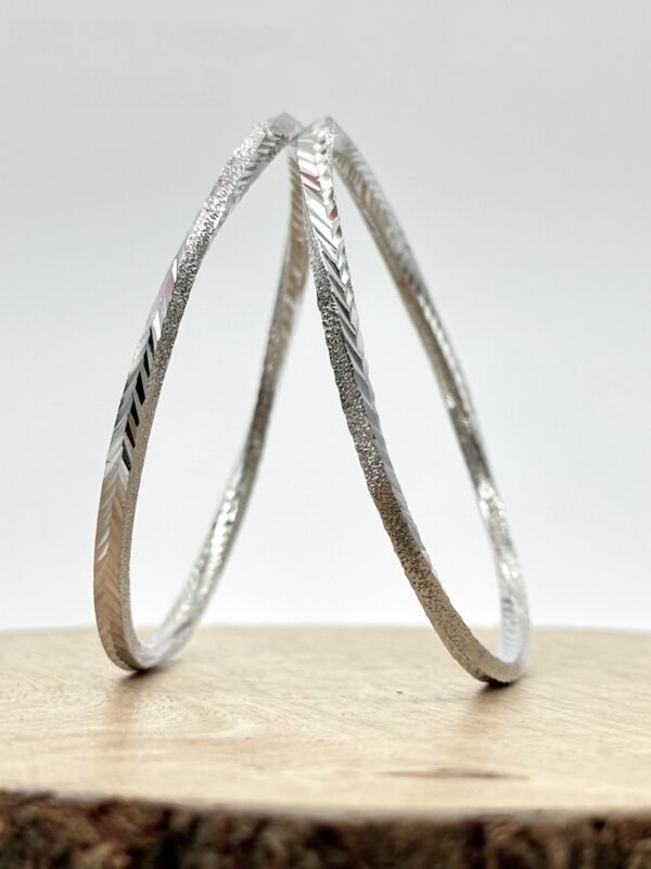 Deaana 925 Sterling Silver Ladies Bangels ZSLB015