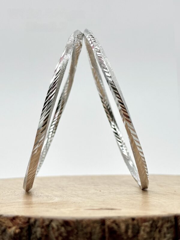 Deaana 925 Sterling Silver Ladies Bangels ZSLB016
