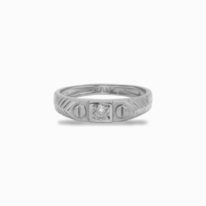 sterling gents ring