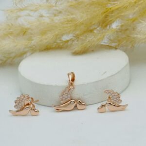 Deaana 925 Sterling Silver Chain With pandel set ZSCHPS07