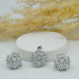 Deaana 925 Sterling Silver Chain With pandel set ZSCHPS030