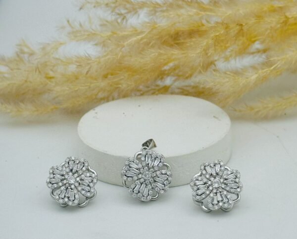 Deaana 925 Sterling Silver Chain With pandel set ZSCHPS030