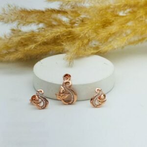 Deaana 925 Sterling Silver Chain With pandel set ZSCHPS034